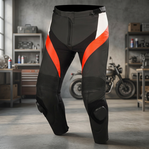Pantalones Deportivos de Cuero Transpirables para Hombre, Tallas Grandes, para Motociclismo, con Diseños Personalizados - Product Image 3
