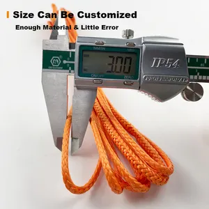 耐切断ハンモックパッキングロープ高強度耐久性化学UV耐性uhmwpeロープ卸売カスタマイズ