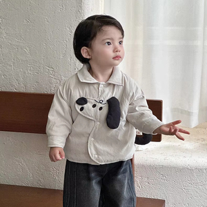 2025 nouvelle <span class=keywords><strong>veste</strong></span> <span class=keywords><strong>en</strong></span> coton pour <span class=keywords><strong>petit</strong></span> garçon à la mode, ensemble deux pièces de pantalons décontractés <span class=keywords><strong>en</strong></span> denim épais, 2025 hiver nouveau bébé et enfant <span class=keywords><strong>en</strong></span> bas âge ensemble - Product Image 1