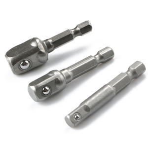 3 piezas de varillas de acero con rótula de 1/2, 3/8 y 1/4 para taladro eléctrico, adaptador de cabeza de bola para cinturón de seguridad y taladros percutores - Product Image 4