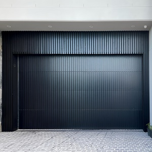 <span class=keywords><strong>Porte</strong></span> <span class=keywords><strong>de</strong></span> <span class=keywords><strong>garage</strong></span> <span class=keywords><strong>sectionnelle</strong></span> moderne en aluminium sur mesure, isolation thermique, commande électrique automatique à distance, antivol, silencieuse pour villa - Product Image 1