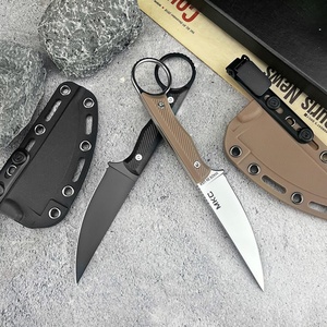 Cuchillo Pequeño Recto Multiusos para Supervivencia, Caza y Camping, 8Cr13MoV, Alta Dureza, Ligero, 107g, Herramienta EDC DIY OEM - Product Image 5