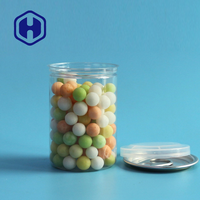 Bonbons, gâteaux, chocolats, biscuits, chewing-gum sans BPA en conserve de 80g pour bébés 202 #   Boîte en PET à ouverture facile, étanche aux fuites