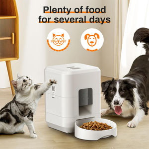 Distributeur automatique de nourriture pour animaux de compagnie 2L avec minuterie et alimentation à distance, distributeur de nourriture pour chiens avec grande fenêtre de visualisation, distributeur automatique pour chats et chiens - Product Image 2