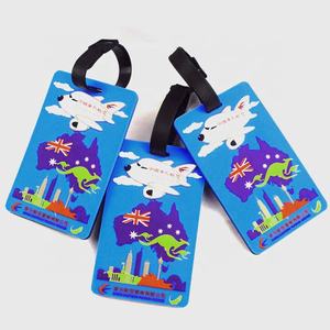 Étiquette de bagage personnalisée en PVC souple et silicone écologique pour valise d'avion avec étiquettes nominatives VIP Priorité - Product Image 3