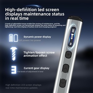 Juego de Destornilladores Eléctricos con Pantalla de Visualización Transfronteriza de 68 Piezas, Batería de Litio Recargable, Herramienta de Reparación Pequeña de Precisión - Product Image 2
