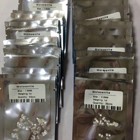 Prix de gros pour pierres de décoration, moissanite en vrac de 3 mm, pierres précieuses facettées en moissanite