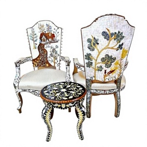 Bone Inlay Leisure Dining <b>Chair</b> for Apartment Living Room-Modern Modular Design Hotel Use Inside/Outside Use - Product Image 1