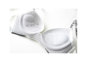 Set <span class=keywords><strong>Reggiseno</strong></span> e Mutandine Personalizzabile con Logo, Modello <span class=keywords><strong>Love</strong></span> Secret Letter, Taglia 32 Piccola Coppa A B, Senza Ferretto, Comodo e Regolabile - Product Image 5