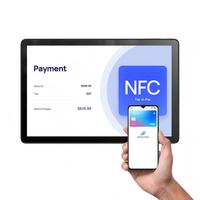 Tableta Android NFC de 10.1 Pulgadas con Doble Tipo C, Pantalla Táctil Metálica, Función de Pago con un Toque SoftPOS, con Soporte para Cafetería, Restaurante, GMS, ODM, OEM