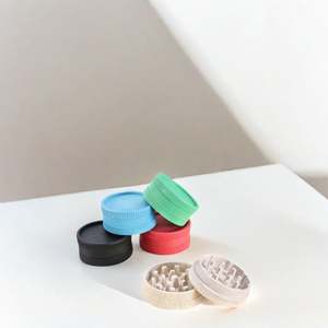 Molino de Hierbas para Fumar Biodegradable y Ecológico de 55 mm, 2 Capas, Manual, para Tabaco, al por Mayor - Product Image 2