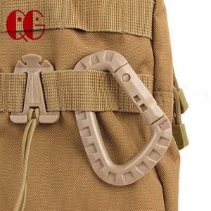 Pabrikan Grosir <span class=keywords><strong>Carabiner</strong></span> Plastik Besar untuk Pendakian Gunung, Pengait Tipe-D, Pengait Plastik Hitam untuk Penggunaan Luar Ruangan - Product Image 4