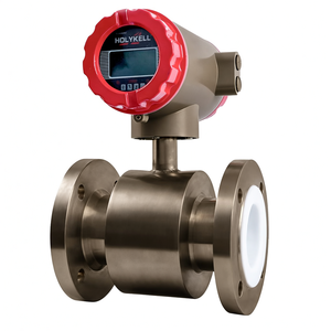 Débitmètre magnétique en acier inoxydable de 200 mm 4800E OEM personnalisable pour la surveillance des eaux usées - Product Image 1