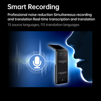 Traducteur AI Mini XTAURI, écran tactile 5 pouces, portable, Android 8.1, traduction hors ligne, traduction de photos, 150 langues, ChatGPT