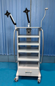 Attrezzatura per Trolley ospedale in lega di alluminio VESA materiale medicale carrello carrello con cassetto ruote per ospedale e clinica - Product Image 3