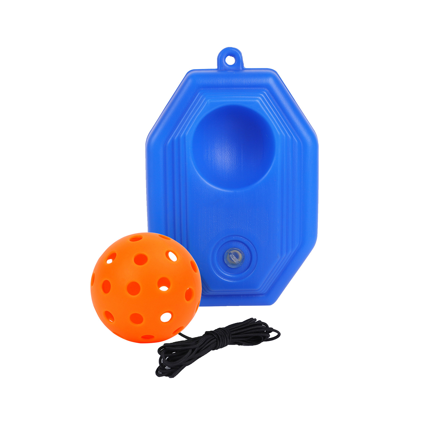 Base en forme de diamant avec pickball orange à 40 trous