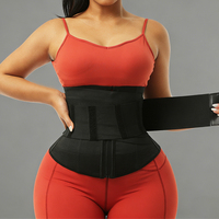 Corsets pour femmes en gros, en nylon, pour le sport, avec contrôle abdominal ferme, fermeture éclair, serre-taille, logo, antibactérien