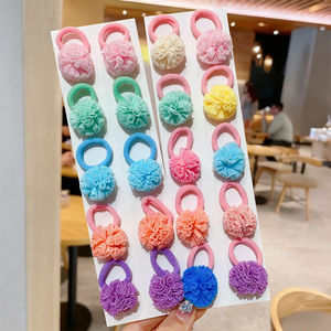 2026 Hot Selling Multiple Models Simple Candy Color Small Ball Hair <b>Tie</b> 10 Pieces/Set Girl's Hairpins Fashion Jewelry Wholesale - Product Image 2