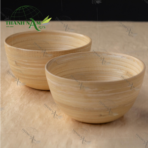 Meilleures ventes de bols en bambou naturel Thanh Nam de haute qualité fabriqués au Vietnam pour les repas - Product Image 2