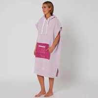 Commerce de gros personnalisé pour enfants adultes Beach Surf Swim Plongée Poncho à capuchon Serviette à langer