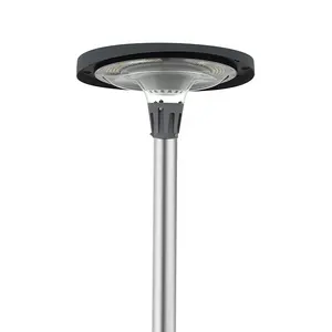 Zonnepaneel Aangedreven Moderne Tuin Straat Licht Pole 3M Zonne-Energie Lamp Paal Paal