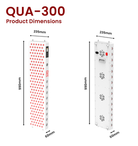 Panel Terapi Cahaya Merah Seluruh Tubuh 660nm 850nm LED Daya Tinggi OEM ODM GLPE QUA300 Pereda Nyeri Pabrik Klinik Rumah - Product Image 3