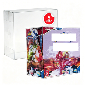 Wholesale Blocking Clear Handmade PET Customizable Trading Card Booster <b>Box</b> Display Protector for <b>Collection</b> - Product Image 2