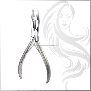 Alicates de microperlas para extensiones de cabello de alta calidad, herramientas de estilismo, herramienta de prensado de microperlas de acero inoxidable para extensiones de grado de salón - Product Image 6