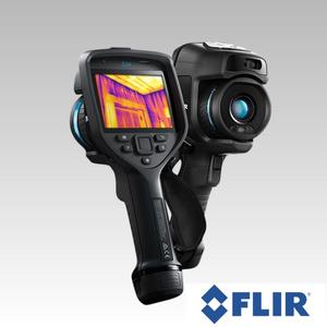 E54 Wärmebildkamera 320x240 IR <40mK Empfindlichkeit 24 °   Objektiv mit 640x480 Bildschirm und 9Hz Bildwiederholrate für elektrische HVAC-Inspektionen - Product Image 1