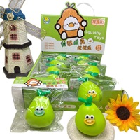 Grappige Expressie Peer Squishy Creatieve Fruitpop Bureaudecoratie Stressverlichting Knijpspeelgoed Kantoor Decompressiespeelgoed Blind Box
