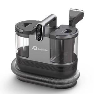 Anbolife Nouveau <span class=keywords><strong>Nettoyeur</strong></span> Portable pour Tapis et Tissus d'Ameublement 1700W 100 ° <span class=keywords><strong>Nettoyeur</strong></span> <span class=keywords><strong>vapeur</strong></span> C, aspirateur étanche IPX4, <span class=keywords><strong>nettoyeur</strong></span> de textiles - Product Image 1