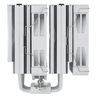 COOLLEO Etian P60TP Blanc V3 Radiateur d'ordinateur 6 caloducs Refroidisseur d'air CPU Refroidissement LGA115X/1200/1700/1851AMD Ryzen Deep Cooling