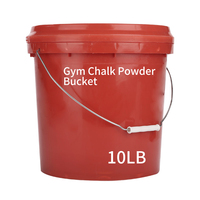 Poudre de craie Factory Direct Bucket Fitness 10LB, adhérence sécurisée antidérapante pour CrossFit, Powerlifting, Pole Dancing, Gym