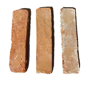 Mur de construction brique réfractaire prix direct usine pas cher brique d'argile pièces de brique rouge