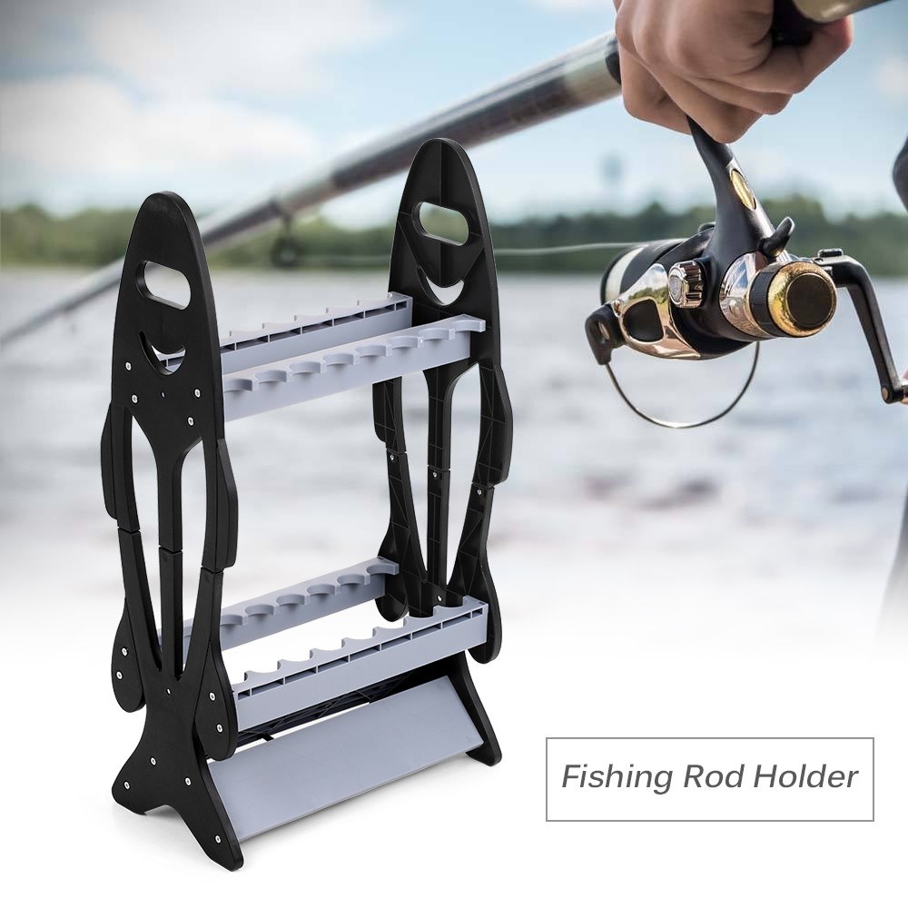 fishing rod holder cabinet 1Pair Storage Rack, Horizontal Wall Mount Fishing Pole Storage Organizer for Garage & Cabin & Basement - Holds up to 5 Rod Get organized today! StoreYourBoard Marlin Freestanding Fishing Rod