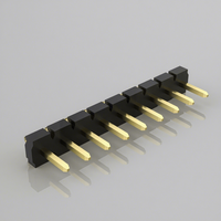 Connecteur de bornier mâle en laiton pour circuit imprimé, pas de 5,08 mm, 2 broches mâle pour PCB, 1x20 broches, bornier femelle 5,08 mm