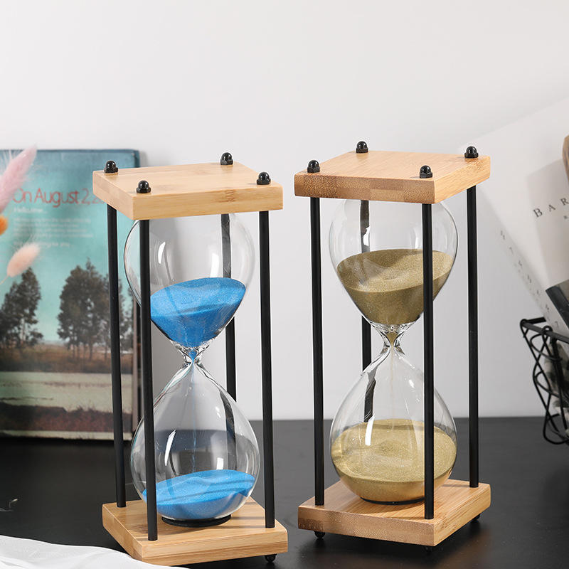 Directly Provided by Manufacturers Creative Desktop Hourglass Timer in 30 & 60 Minutes for Decoration