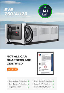 Nuevo Cargador Móvil de Rescate para Vehículos Eléctricos de 141 kWh, Logotipo Personalizable, Estación de Carga de Emergencia Rápida DC para Vehículos Eléctricos, Interfaz Tipo 2, Carga de 120 kW 1C - Product Image 4