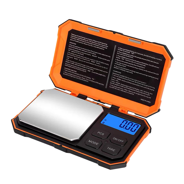 Mini Jewelry Electronic Scale Gemstone Gold Weighing Pocket Scale 500g/0.1g Household Medicinal Powder Weighing