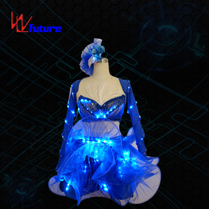 RF Télécommande Lumières LED Costume De <span class=keywords><strong>Danse</strong></span> <span class=keywords><strong>Latine</strong></span> Costume De <span class=keywords><strong>Danse</strong></span> Du Ventre Adultes Ensembles Performance <span class=keywords><strong>Robe</strong></span> De <span class=keywords><strong>Danse</strong></span> <span class=keywords><strong>Latine</strong></span>, future Led Sexy Femmes - Product Image 2