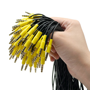 Câbles audio 3,5 mm mâle-mâle, conducteur en cuivre, blindage tressé, gaine en PVC pour appareils audio-vidéo - Product Image 1