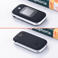 D330 pantalla dual 2G SOS fácil de usar teléfonos plegables portátiles teléfonos móviles para juegos teléfonos móviles con tarjeta SIM dual