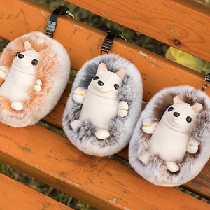 <span class=keywords><strong>Porte</strong></span>-clés en peluche hérisson créatif et mignon, style mode de luxe, pour sac, voiture, téléphone, pendentif ou <span class=keywords><strong>porte</strong></span>-clés - Product Image 5