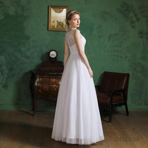 ชุดเดรสชายหาดสำหรับงานแต่งงานยาวชา - Product Image 1