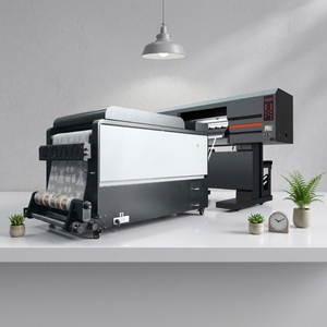 Allprint Sertifikalı 60cm 24" I3200 5 Kafalı DTF Transfer Baskı Makinesi Endüstriyel Giysi Baskısı İçin - Product Image 1