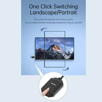 Transmisor y Receptor de Video Inalámbrico de 50M, Extensor Compatible, Adaptador de Pantalla, Cable, Cámara con Función de Espejo, Material ABS
