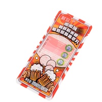Sachet d'emballage alimentaire imprimé sur mesure, adapté aux enfants, pochette en plastique à ouverture facile pour comprimés à croquer et produits de collation fonctionnels