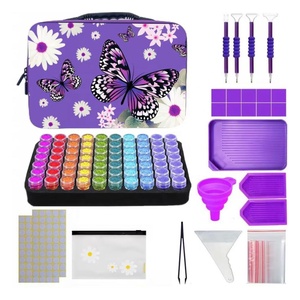 2023 New Design Round bottles Storage Box New Accessories Tool 5D Diamond Painting Tools and Accessories Kit