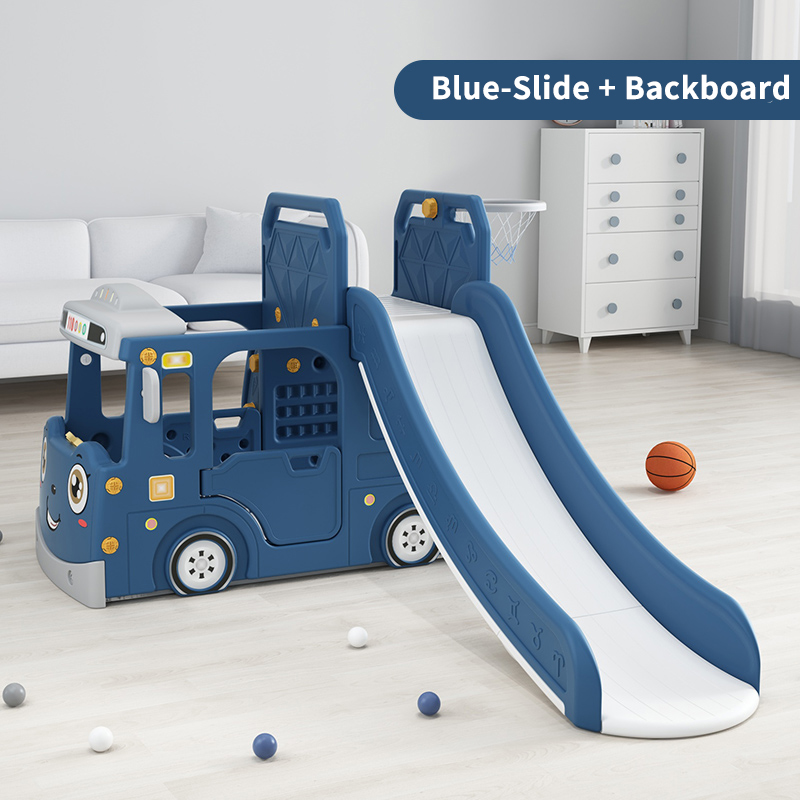 Style bleu-toboggan + panneau arrière