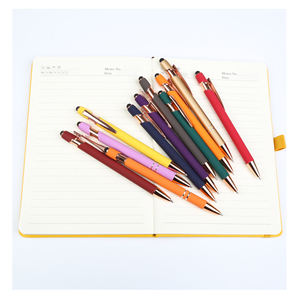 ปากกาสไตลัสอลูมิเนียมสีโรสโกลด์ราคาประหยัด พร้อมหัวปากกาแบบลูกกลิ้ง ยางสัมผัสนุ่ม รองรับหน้าจอสัมผัส  สกรีนโลโก้ได้ สำหรับโทรศัพท์มือถือและสำนักงาน - Product Image 5